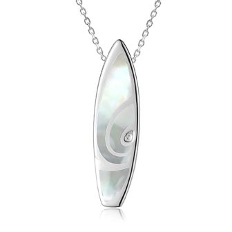 SS Surfboard Pendant