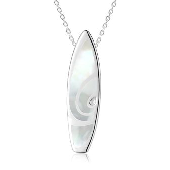 SS Surfboard Pendant