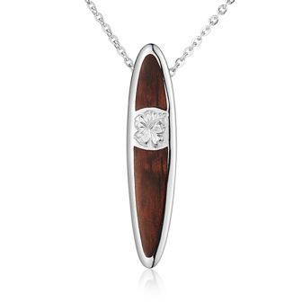 SS Surfboard Pendant