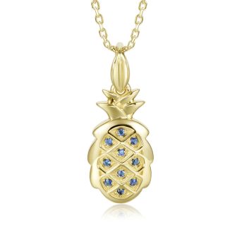 14KY Pinapple Pendant