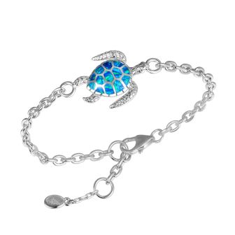 SS 925 Opal Bangle