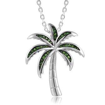 SS 925 Palm Tree TS Pendant