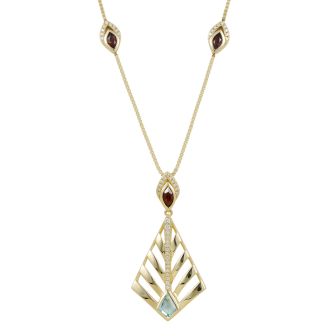 14KY Fern Necklace