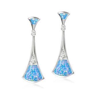 SS 925 Opal Earrings