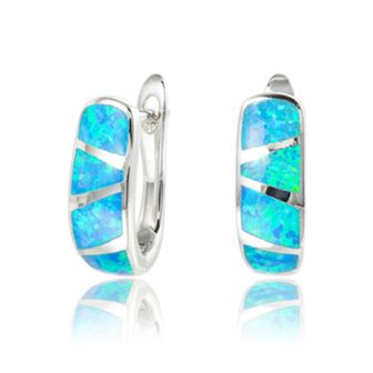 SS 925 Opal Earrings