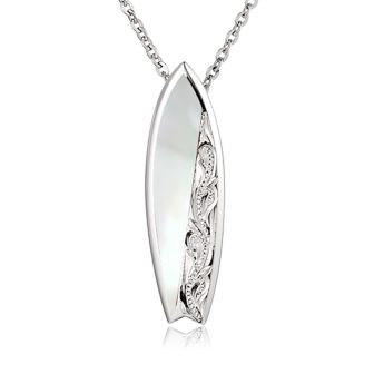 SS Surfboard Pendant