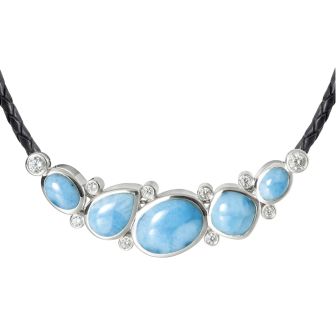 SS 925 Larimar Pendant