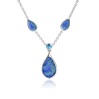 SS 925 Opal Necklace