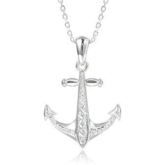 SS 925 Anchor Pendant