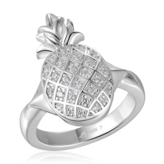 SS 925 Pineapple Ring