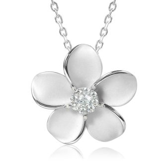 SS 925 Plumeria Pendant