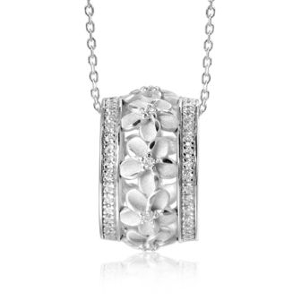 SS 925 Plumeria Pendant