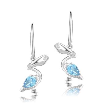 SS 925 Pelican Earrings