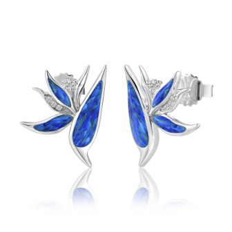 SS 925 Bird of Paradise Earrings