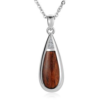 SS Tear Drop Pendant