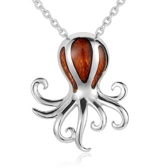 SS Octopus Pendant