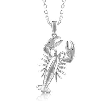 SS 925 Lobster Pendant