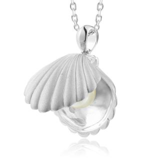 SS 925 FWP in Shell Pendant