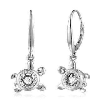 SS 925 LD Turtle Earrings