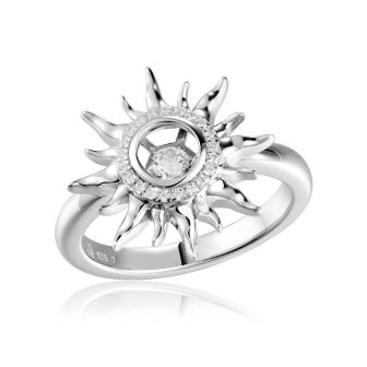 SS 925 LD Sun Ring