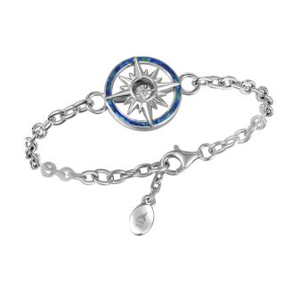 SS 925 LD Compass Bracelet