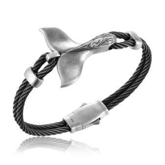 SS 925 Whale Tail SSS CH Bracelet