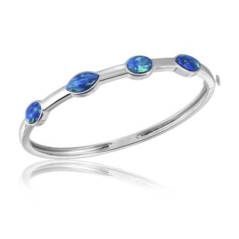 SS 925 Opal Bangle