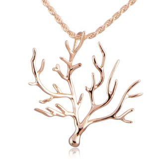14K Coral Pendant