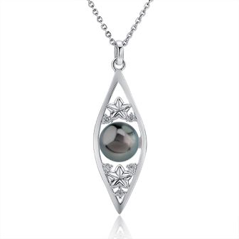 SS Plumeria Pendant