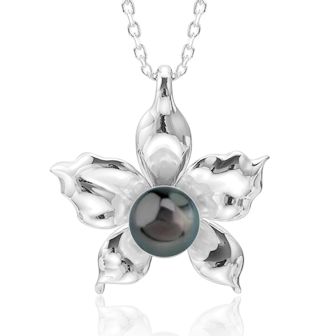 SS Orchid Pendant