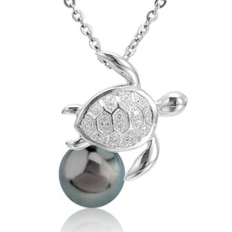 SS Turtle Pendant