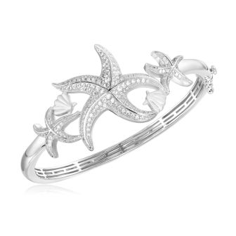 SS 925 Starfish Bangle