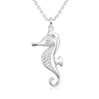 SS Seahorse Pendant