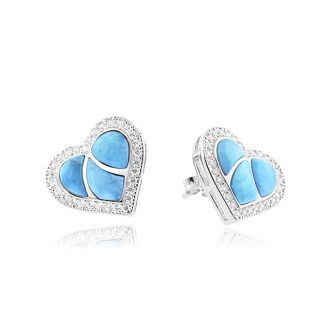 SS Heart Earrings