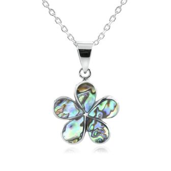 SS Plumeria Pendant