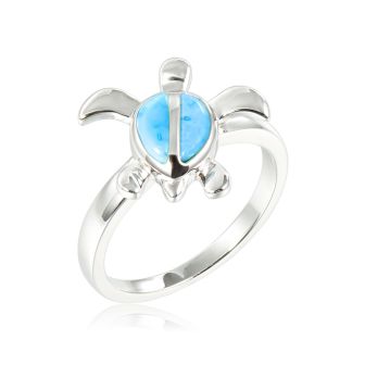 SS Larimar Ring