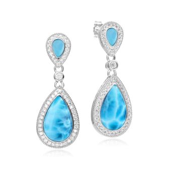 SS Tear Drop Earrings