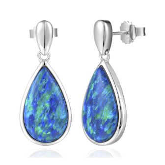 SS 925 Opal Earrings