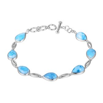 SS Tear Drop Bracelet
