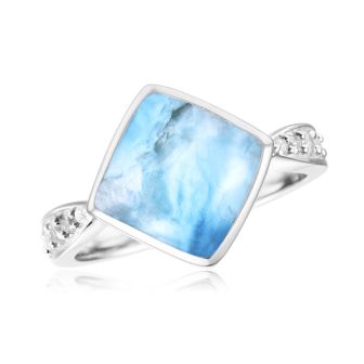 SS Larimar Ring