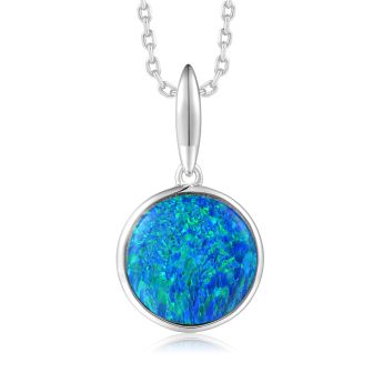 SS 925 Opal Pendant