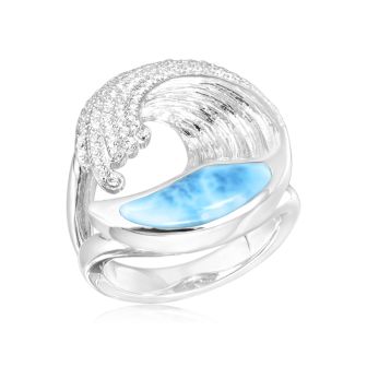 SS Larimar Ring