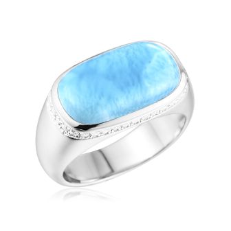 SS Larimar Ring