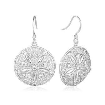 SS Sand Dollar Earrings