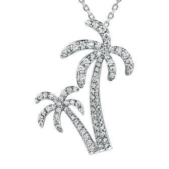 SS Palm Tree Pendant