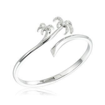 SS 925 Palm Tree Bangle