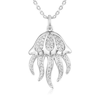 SS Jelly Fish Pendant