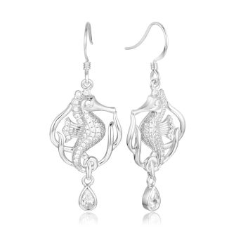 SS Sea Horse Earrings