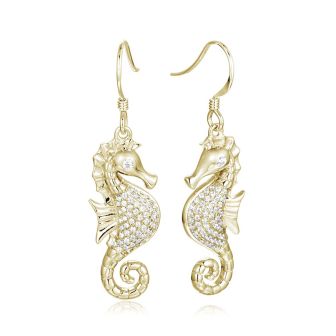 SS Sea Horse Earrings