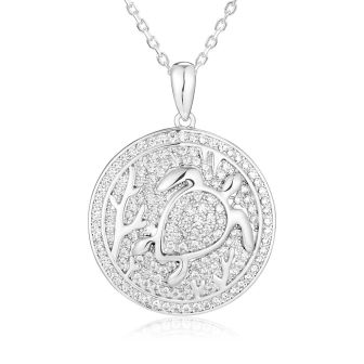 SS Turtle Pendant